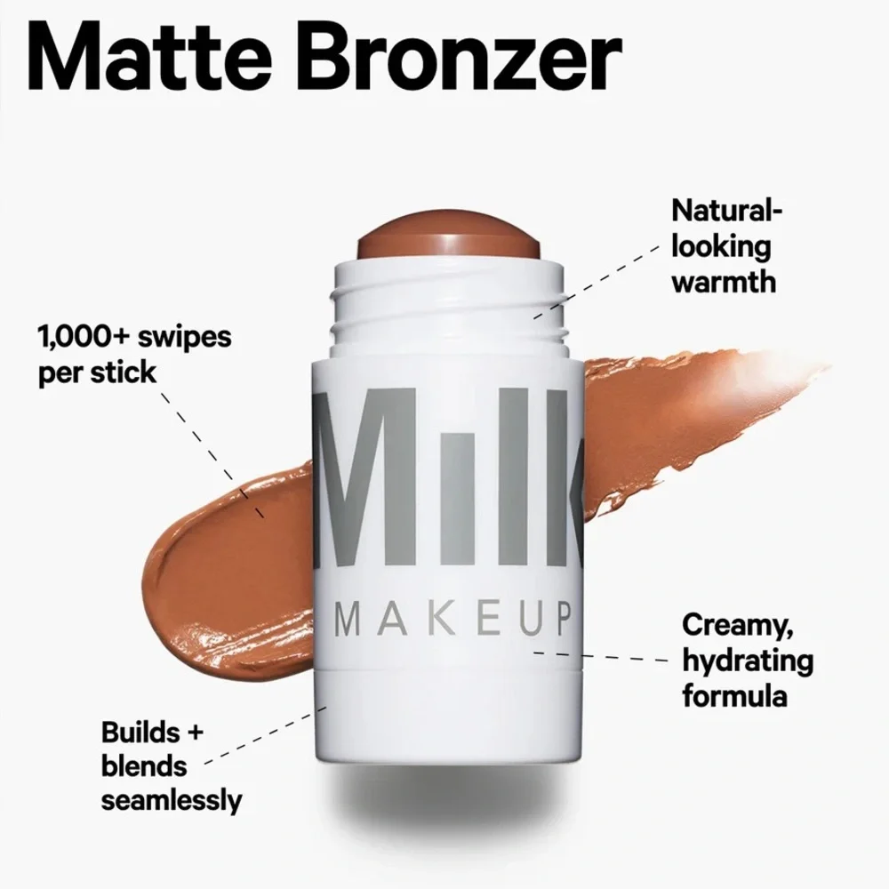 Milk Makeup Matte Cream Bronzer Stick in Baked